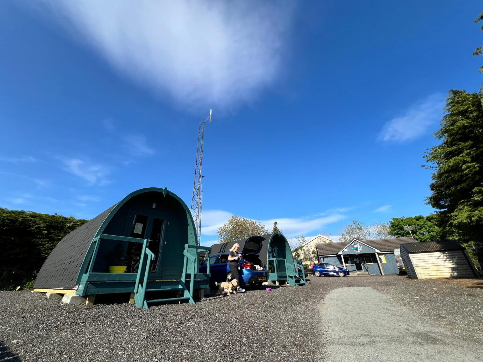 Apartament Radio Skye Pods Portree Zewnętrze zdjęcie